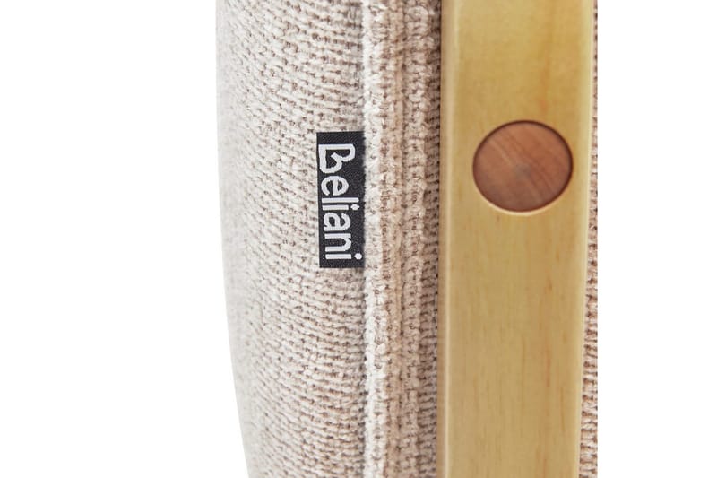 Fåtölj Kokkola - Beige, ljust trä - Möbler - Stolar & fåtöljer - Fåtölj