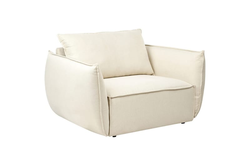 Fåtölj Kunes - Beige - Möbler - Stolar & fåtöljer - Fåtölj