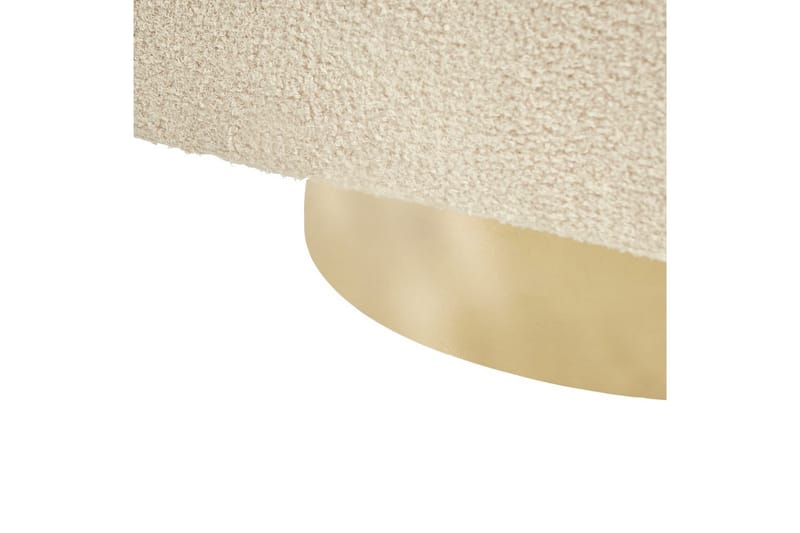 Fåtölj Lavik Beige/guld - Beige/guld - Möbler - Stolar & fåtöljer - Fåtölj
