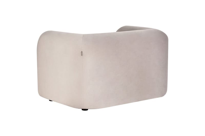 Fåtölj Leiren - Taupe/Sammet - Möbler - Stolar & fåtöljer - Fåtölj