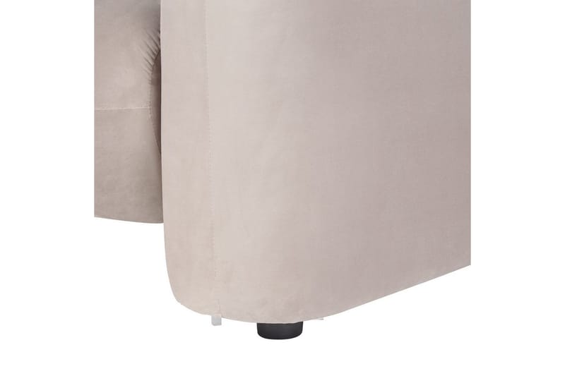 Fåtölj Leiren - Taupe/Sammet - Möbler - Stolar & fåtöljer - Fåtölj