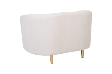 Fåtölj Loen - Beige/guld/Polyester - Möbler - Stolar & fåtöljer - Fåtölj - Clubfåtölj