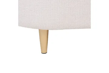 Fåtölj Loen - Beige/guld/Polyester - Möbler - Stolar & fåtöljer - Fåtölj - Clubfåtölj