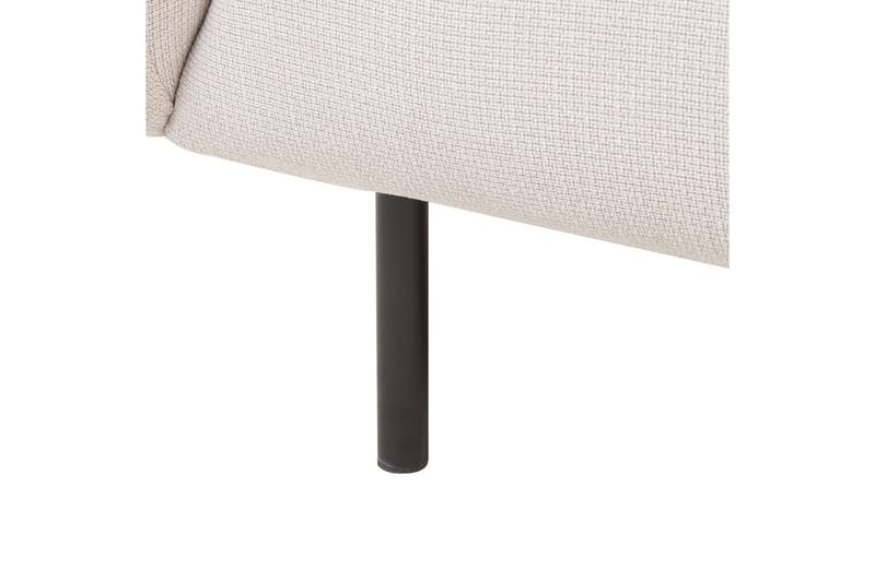 Fåtölj Loen - Ljusbeige, svart/Polyester - Möbler - Stolar & fåtöljer - Fåtölj