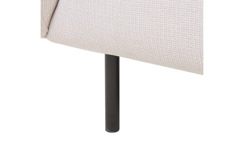Fåtölj Loen - Ljusbeige, svart/Polyester - Möbler - Stolar & fåtöljer - Fåtölj