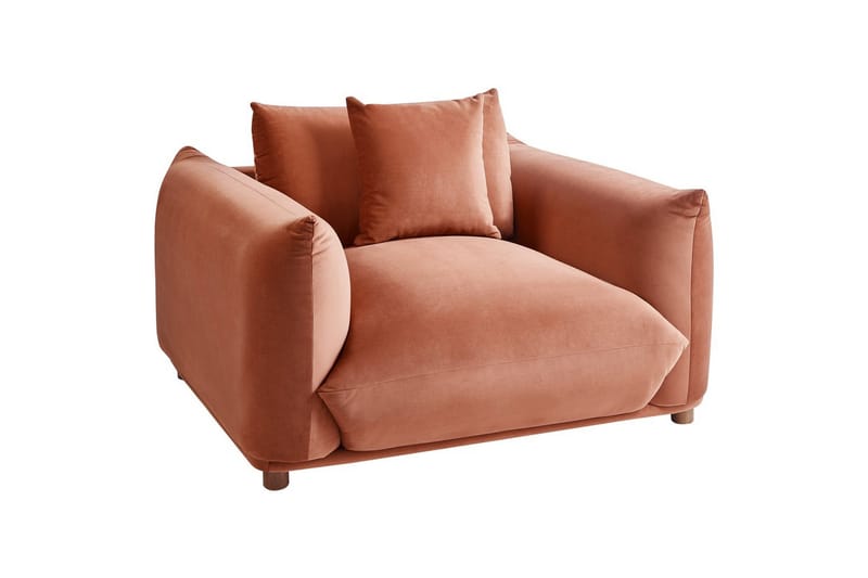 Fåtölj Luvos - Brunt, mörkt trä - Möbler - Stolar & fåtöljer - Fåtölj