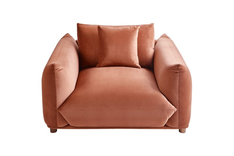 Fåtölj Luvos - Brunt, mörkt trä - Möbler - Stolar & fåtöljer - Fåtölj