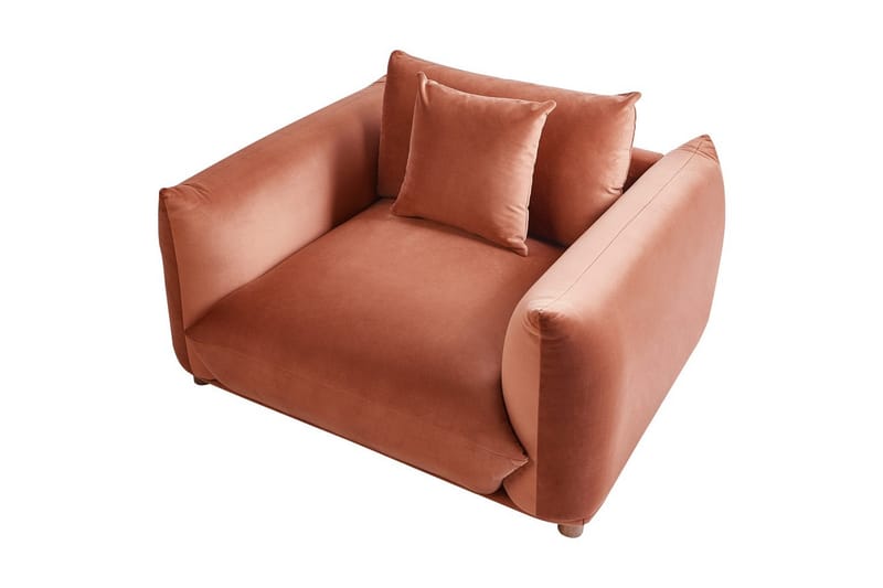 Fåtölj Luvos - Brunt, mörkt trä - Möbler - Stolar & fåtöljer - Fåtölj