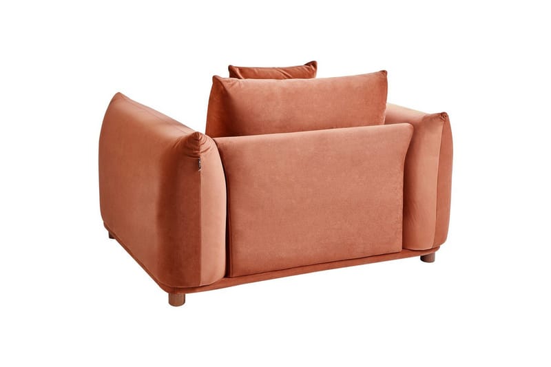 Fåtölj Luvos - Brunt, mörkt trä - Möbler - Stolar & fåtöljer - Fåtölj