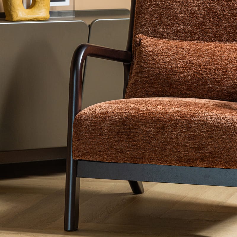 Fåtölj Mark - Brun - Möbler - Stolar & fåtöljer - Fåtölj