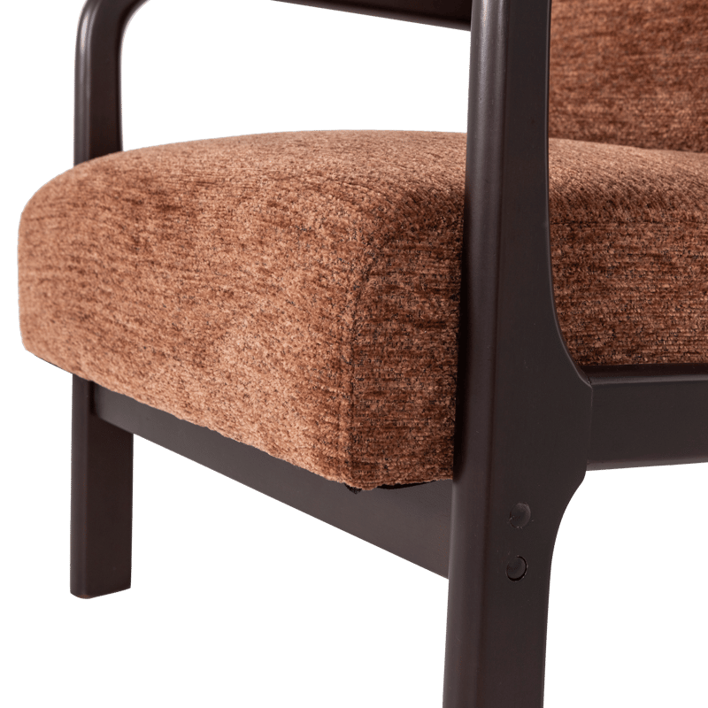 Fåtölj Mark - Brun - Möbler - Stolar & fåtöljer - Fåtölj