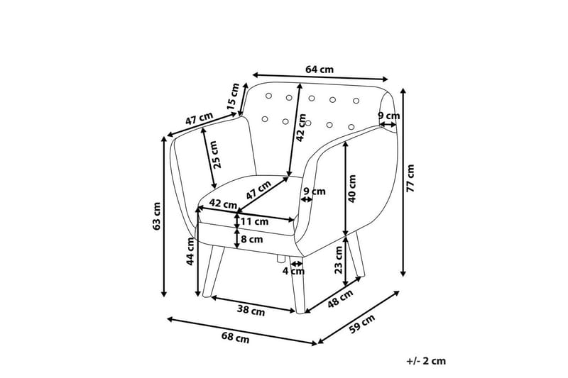 Fåtölj Melby - Möbler - Stolar & fåtöljer - Fåtölj