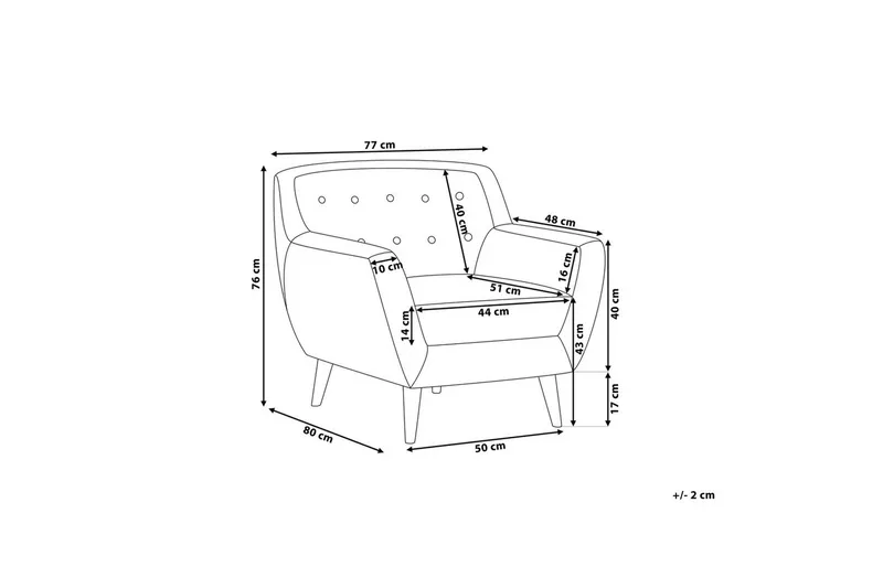 Fåtölj Motala - Möbler - Stolar & fåtöljer - Fåtölj