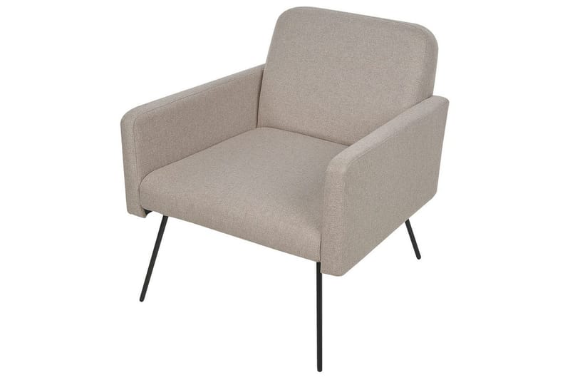 Fåtölj Narken - Beige, svart - Möbler - Stolar & fåtöljer - Fåtölj
