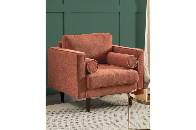 Fåtölj Nurmo - Brunt, mörkt trä - Möbler - Stolar & fåtöljer - Fåtölj