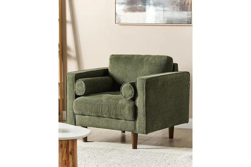Fåtölj Nurmo - Grönt, mörkt trä - Möbler - Stolar & fåtöljer - Fåtölj