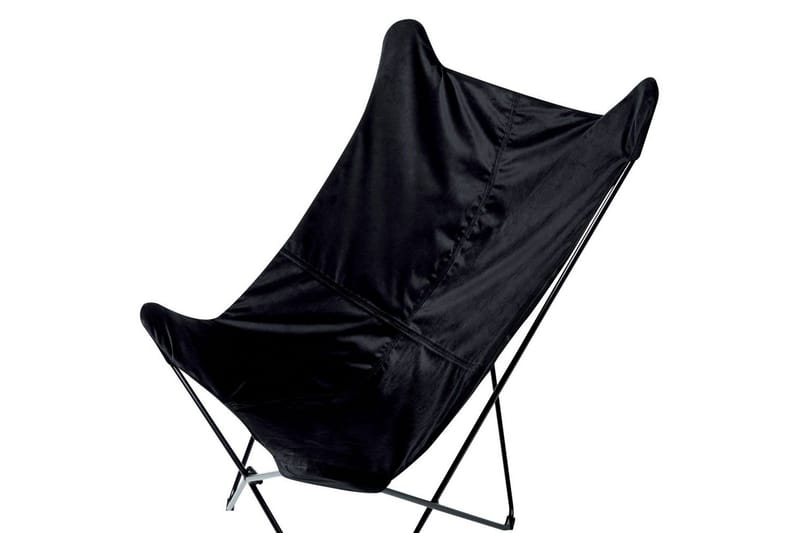 Fåtölj Nybro - Svart/Sammet - Möbler - Stolar & fåtöljer - Fåtölj