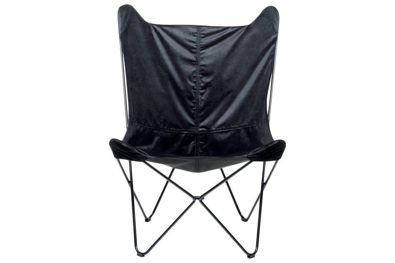 Fåtölj Nybro - Svart/Sammet - Möbler - Stolar & fåtöljer - Fåtölj