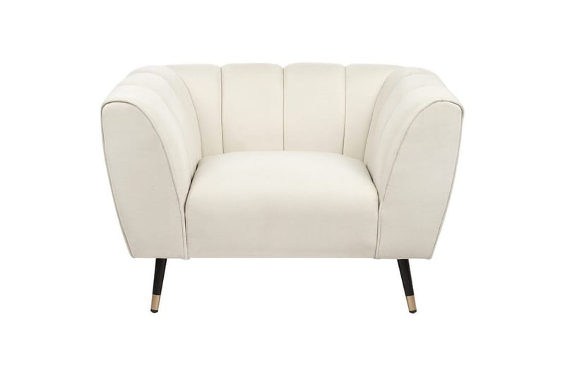 Fåtölj Orsta - Beige, svart, guld - Möbler - Stolar & fåtöljer - Fåtölj