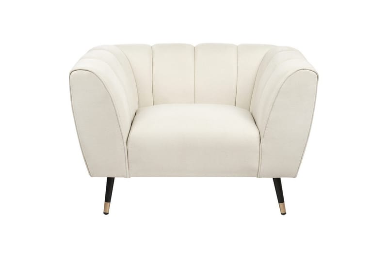 Fåtölj Orsta - Beige, svart, guld - Möbler - Stolar & fåtöljer - Fåtölj