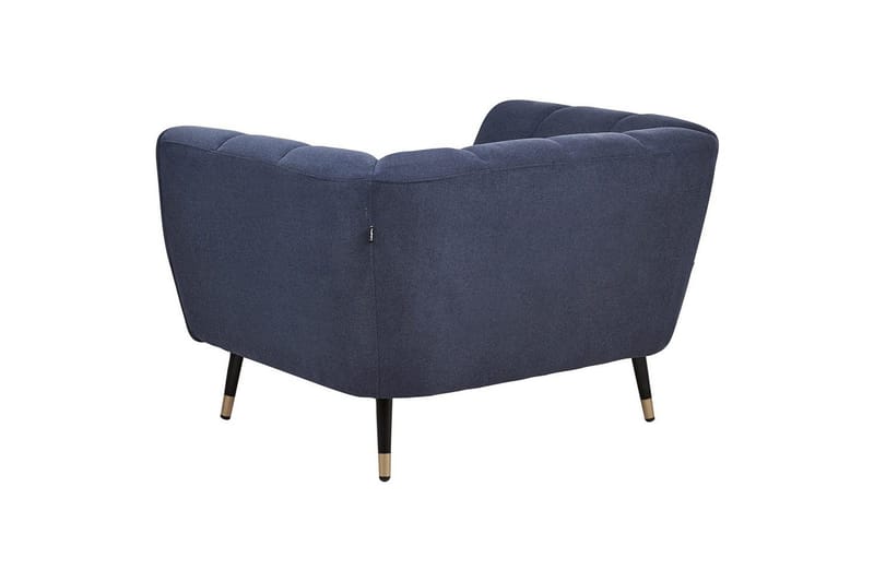 Fåtölj Orsta - Blå, svart, guld - Möbler - Stolar & fåtöljer - Fåtölj