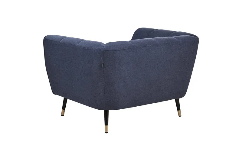 Fåtölj Orsta - Blå, svart, guld - Möbler - Stolar & fåtöljer - Fåtölj