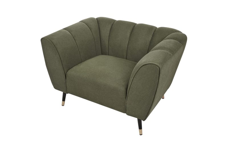 Fåtölj Orsta - Grön, svart, guld - Möbler - Stolar & fåtöljer - Fåtölj