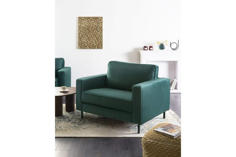 Fåtölj Savalen - Grön, Svart - Möbler - Stolar & fåtöljer - Fåtölj