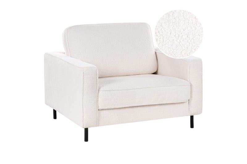 Fåtölj Savalen, Vit, Svart