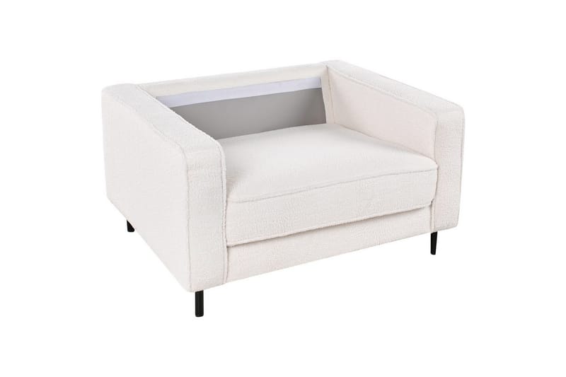 Fåtölj Savalen - Vit, Svart - Möbler - Stolar & fåtöljer - Fåtölj