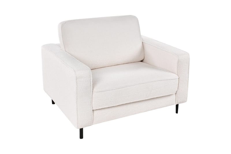 Fåtölj Savalen - Vit, Svart - Möbler - Stolar & fåtöljer - Fåtölj