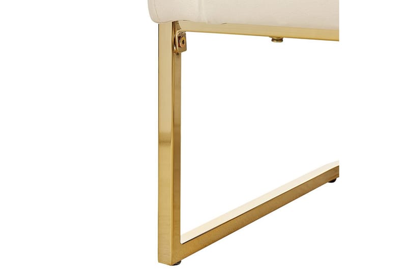 Fåtölj Sirkka - Beige, guld - Möbler - Stolar & fåtöljer - Fåtölj