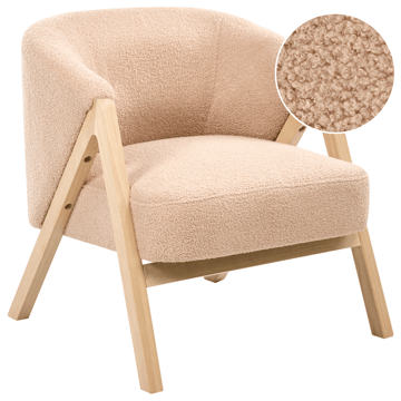 Fåtölj Skei - Beige - Möbler - Stolar & fåtöljer - Fåtölj