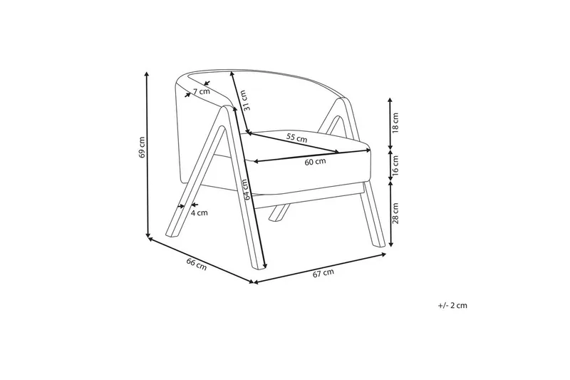 Fåtölj Skei - Möbler - Stolar & fåtöljer - Fåtölj