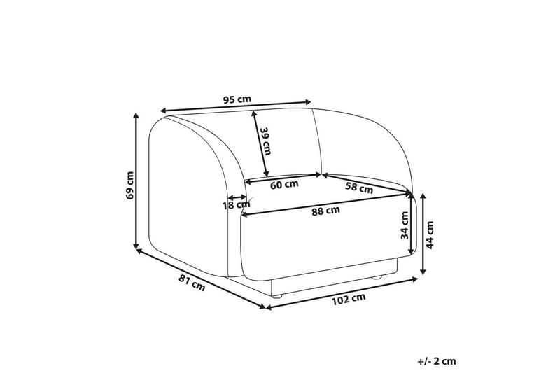 Fåtölj Skjanes - Grön - Möbler - Stolar & fåtöljer - Fåtölj