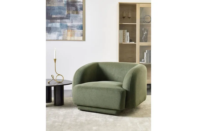 Fåtölj Skjanes - Grön - Möbler - Stolar & fåtöljer - Fåtölj