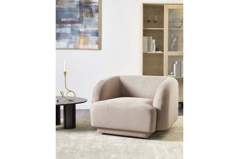 Fåtölj Skjanes - Taupe - Möbler - Stolar & fåtöljer - Fåtölj