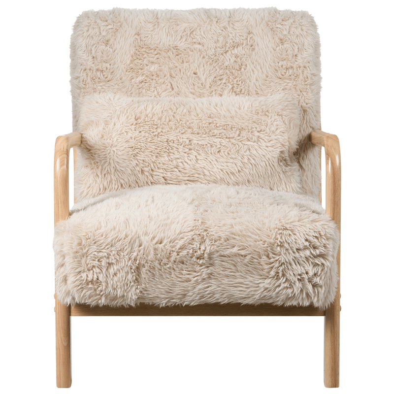 Fåtölj Skovde - Ljusbeige - Möbler - Stolar & fåtöljer - Fåtölj