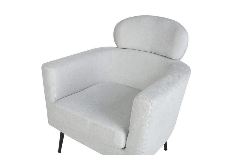 Fåtölj Soby - Ljusgrå, svart - Möbler - Stolar & fåtöljer - Fåtölj