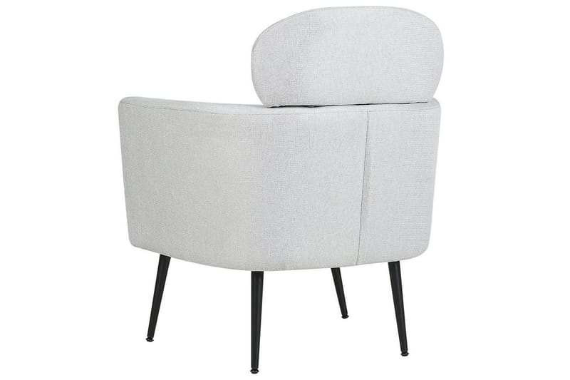 Fåtölj Soby - Ljusgrå, svart - Möbler - Stolar & fåtöljer - Fåtölj