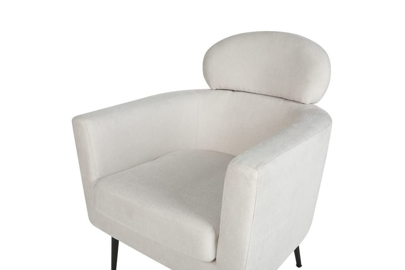 Fåtölj Soby - Vit, Svart - Möbler - Stolar & fåtöljer - Fåtölj