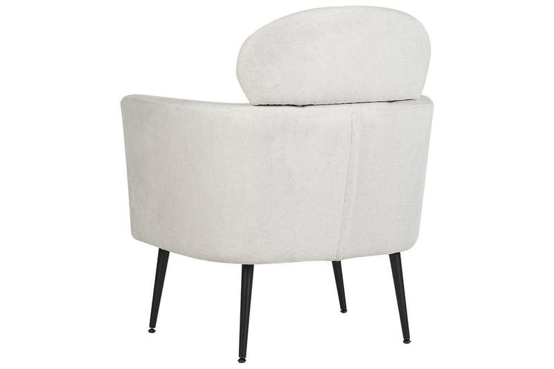 Fåtölj Soby - Vit, Svart - Möbler - Stolar & fåtöljer - Fåtölj