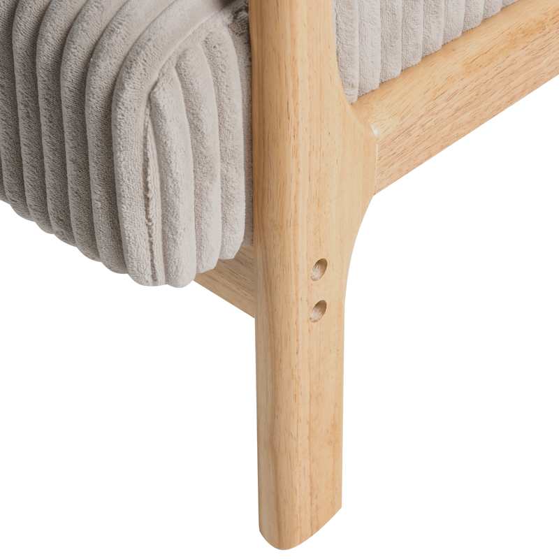 Fåtölj Sorsele - Ljusbrun, beige - Möbler - Stolar & fåtöljer - Fåtölj