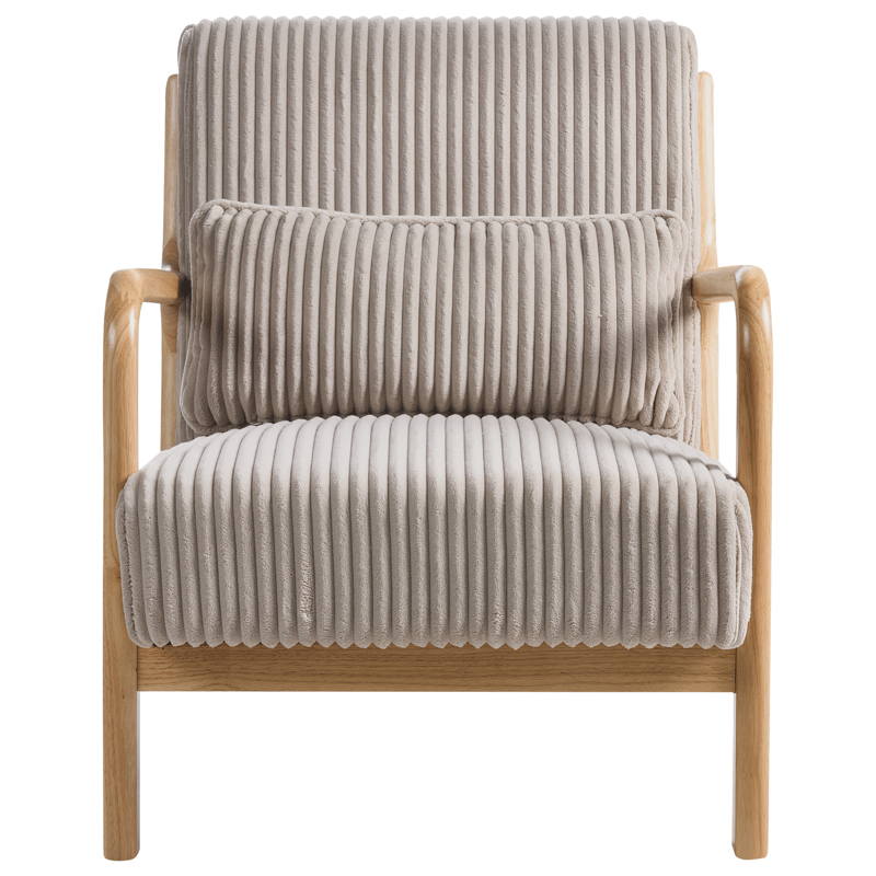 Fåtölj Sorsele - Ljusbrun, beige - Möbler - Stolar & fåtöljer - Fåtölj