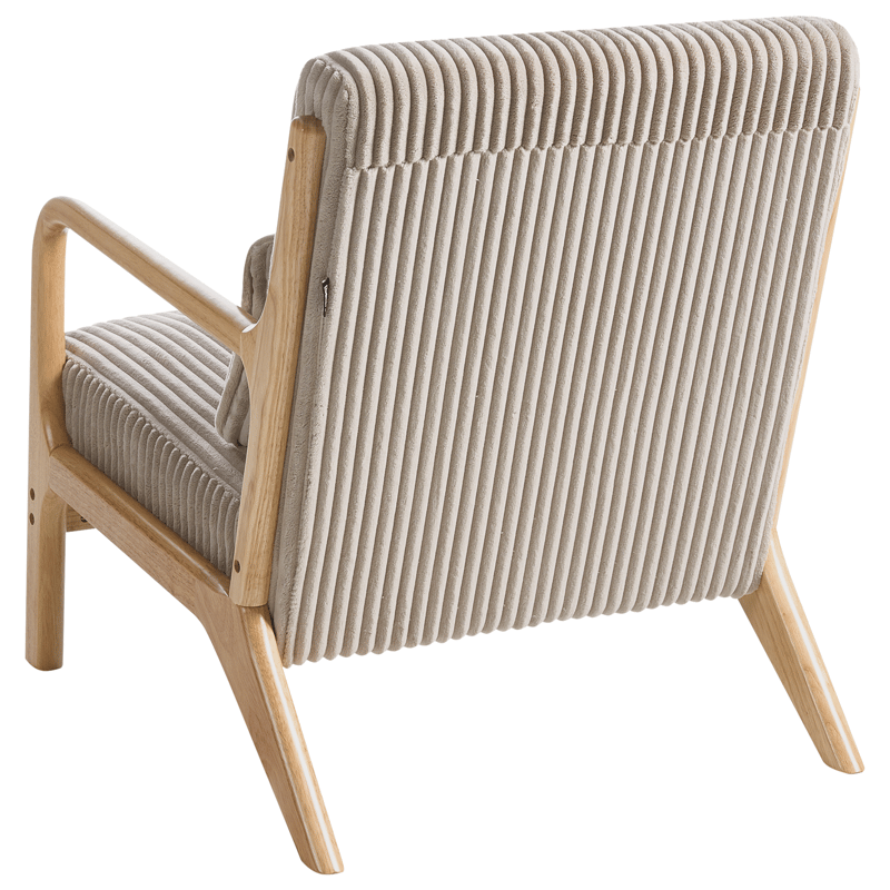 Fåtölj Sorsele - Ljusbrun, beige - Möbler - Stolar & fåtöljer - Fåtölj