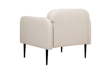 Fåtölj Stouby - Beige, svart - Möbler - Stolar & fåtöljer - Fåtölj