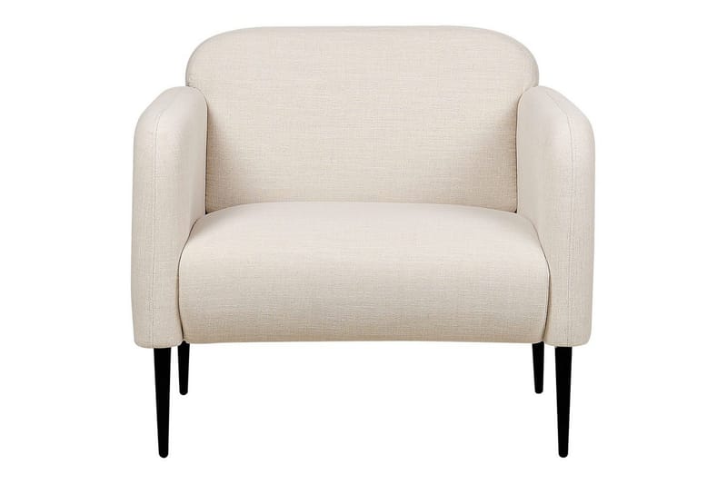 Fåtölj Stouby - Beige, svart - Möbler - Stolar & fåtöljer - Fåtölj