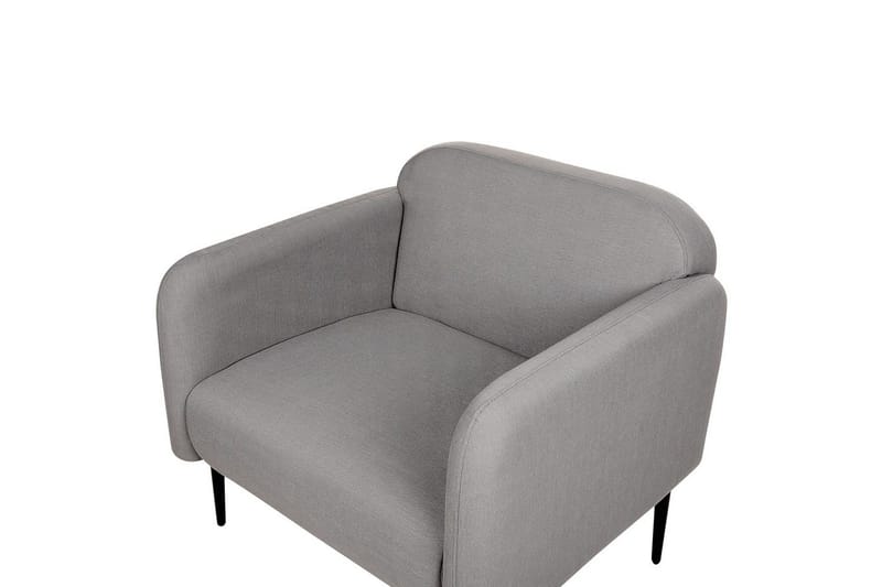 Fåtölj Stouby - Grå, svart - Möbler - Stolar & fåtöljer - Fåtölj