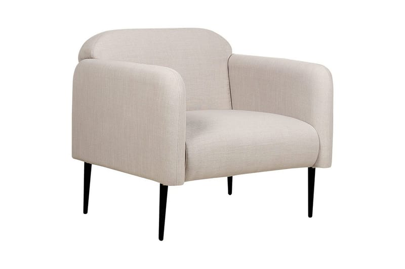 Fåtölj Stouby, Taupe, svart