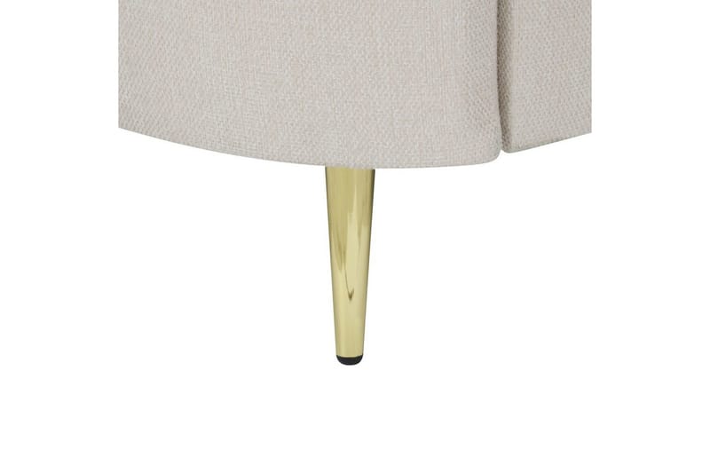 Fåtölj Trosa - Beige, guld - Möbler - Stolar & fåtöljer - Fåtölj